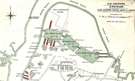 chatham dockyard plan.